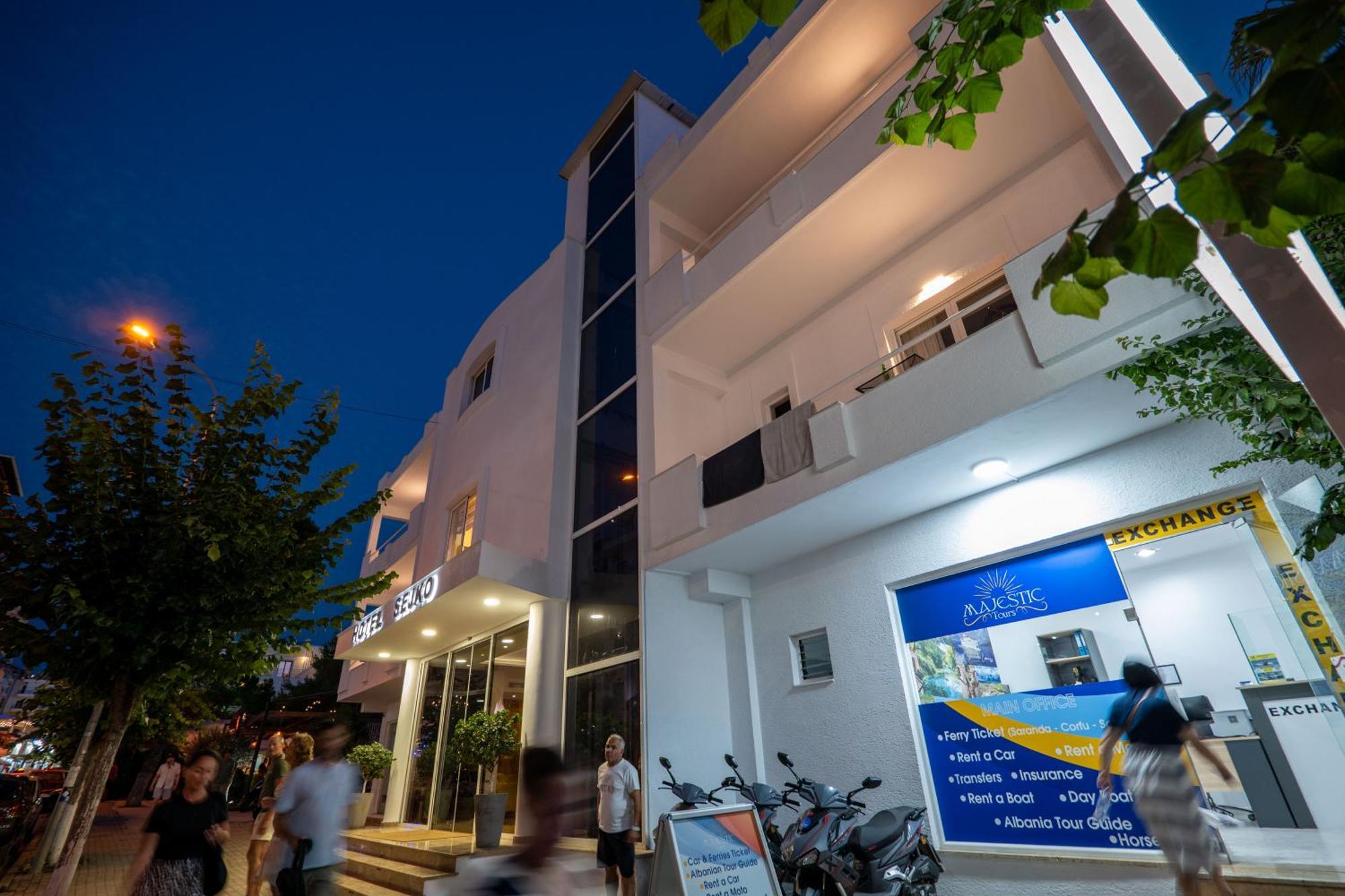 Hotel Sejko Sarandë Exterior foto