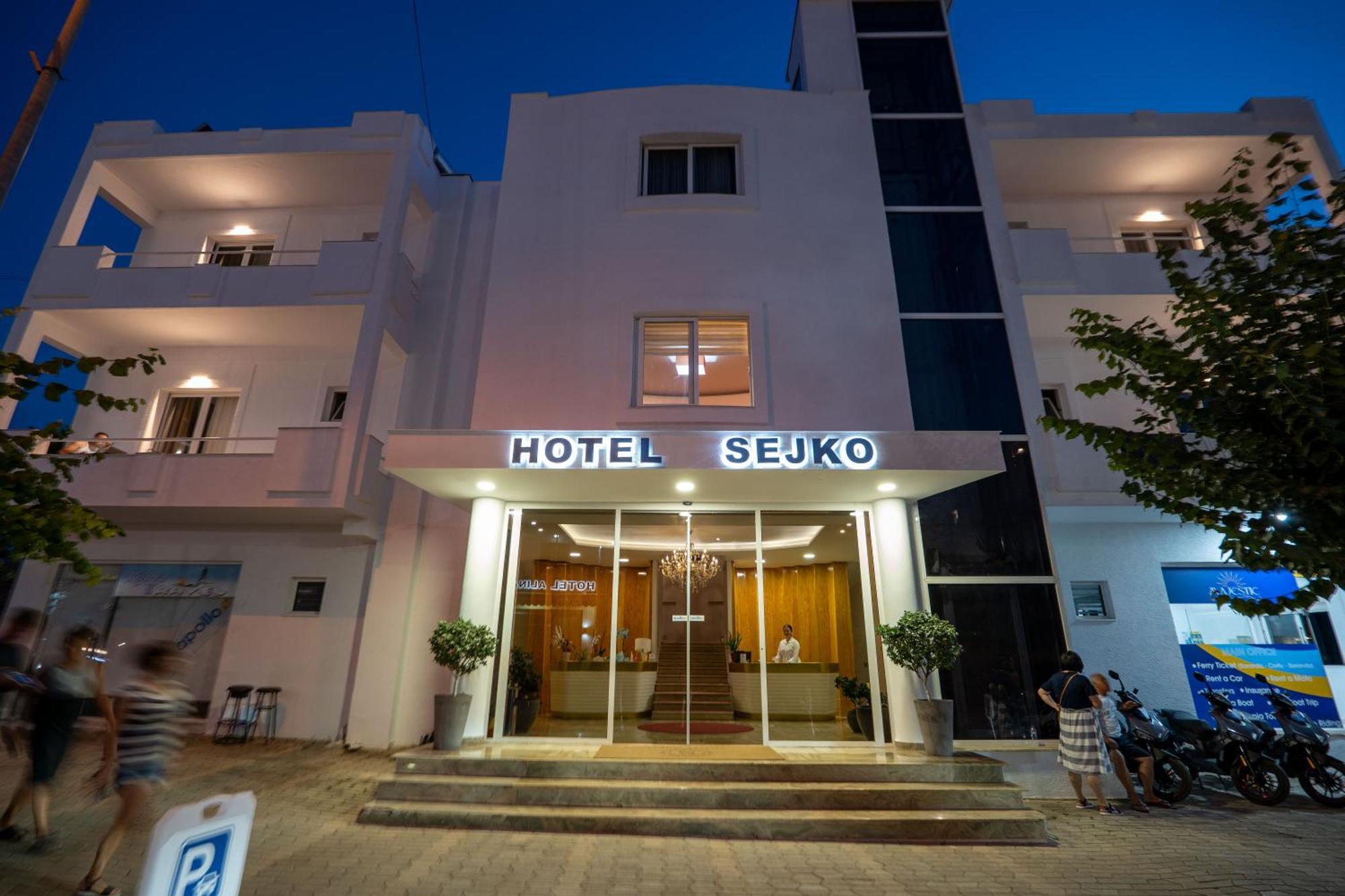 Hotel Sejko Sarandë Exterior foto