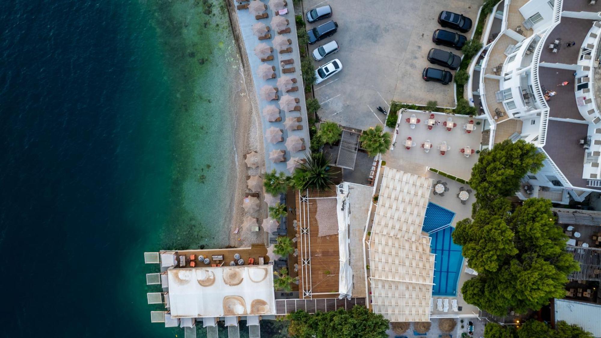 Hotel Sejko Sarandë Exterior foto