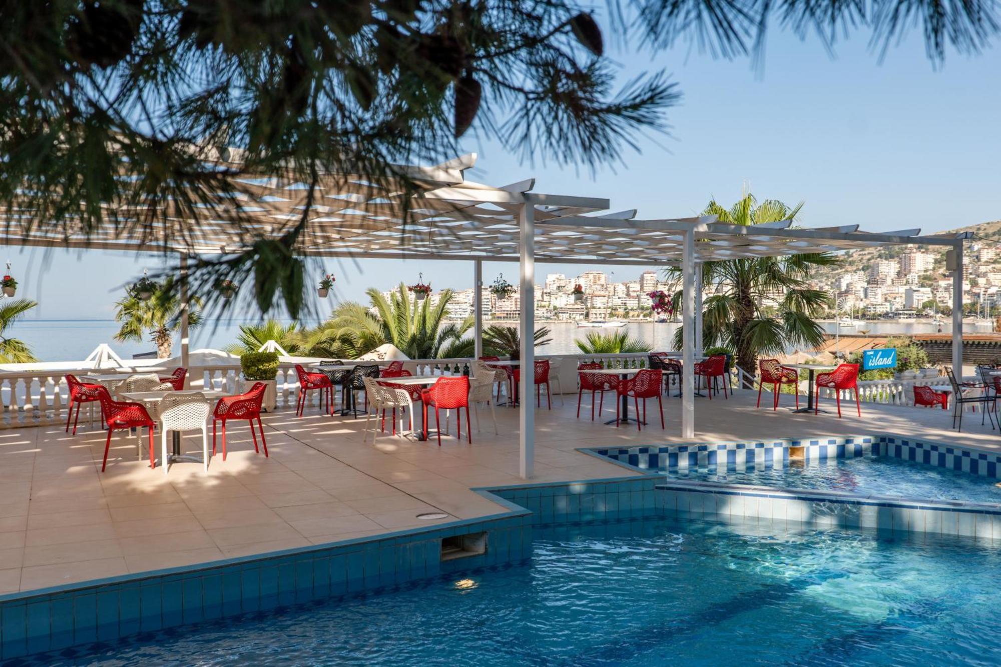 Hotel Sejko Sarandë Exterior foto
